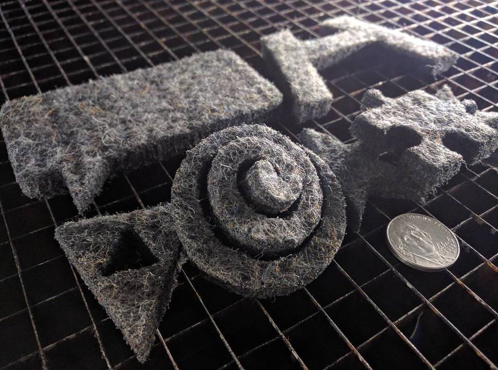 tactilelightllc's tweet photo. Material test day today! Some #felt pad cut tests for @studiohdg and @nwpropaganda make for a fun day. #lasercut #… https://t.co/ctvEgq0WyQ https://t.co/n7Mb4hfbuP