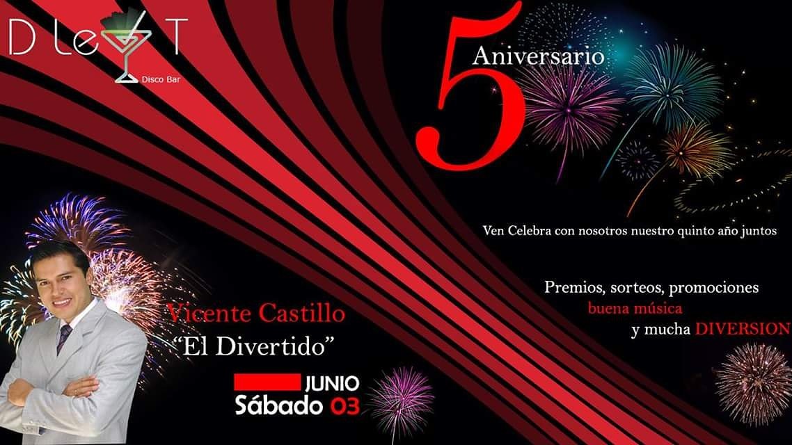 dleyt_discobar's tweet photo. Ven y celebra junto a @dleyt_discobar #LOJA de nuestro 5° Aniversario. Este Viernes 2 y Sábado 3 de Junio del 2017 #DLEYTDISCOBAR https://t.co/Mtk7P1FwHN