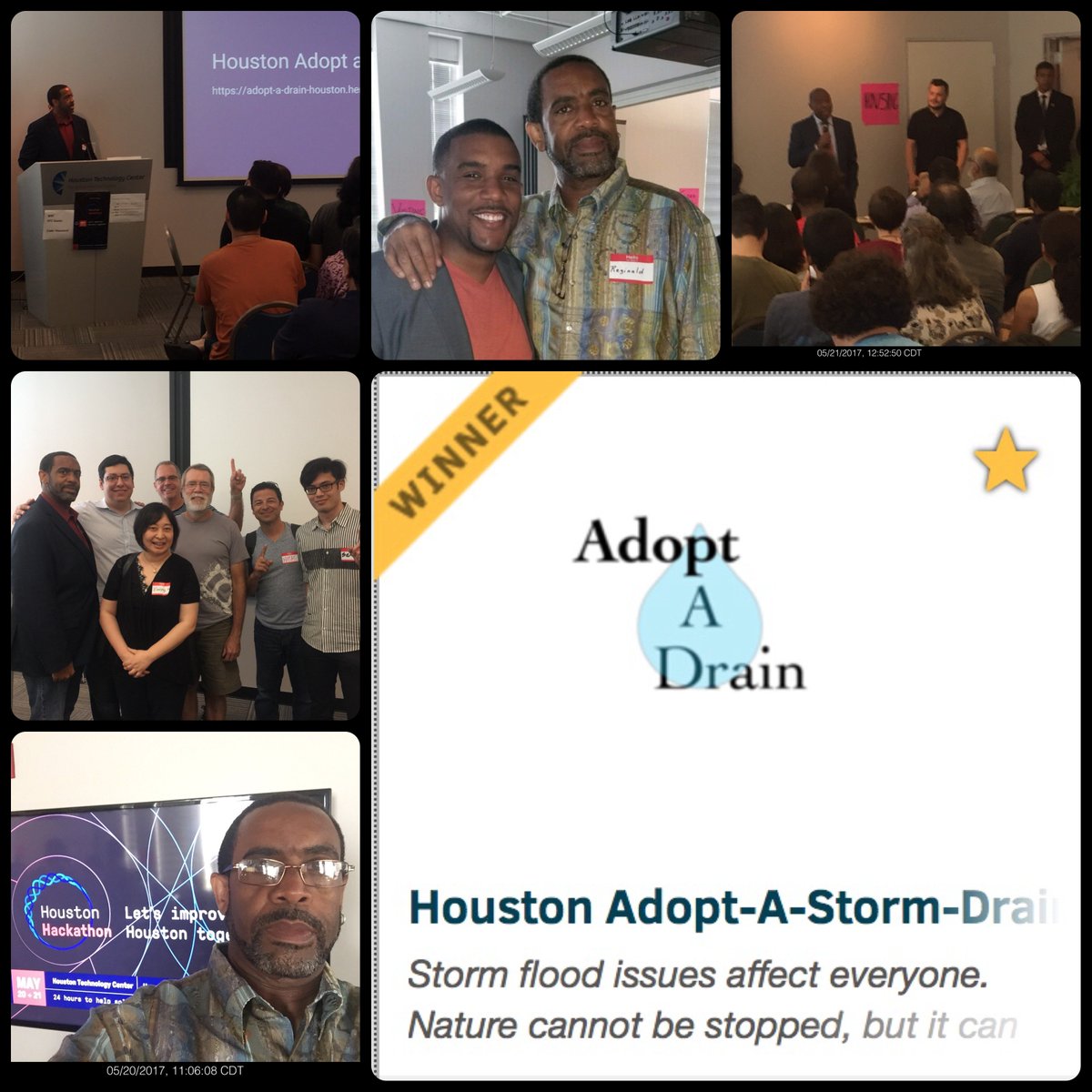 GarrettReginald's tweet photo. 2017 Houston Hackathon Winner
https://t.co/pu3dfLSOKC
#HACKHOU
Adopt a Drain
https://t.co/tLUZU7jOh4 https://t.co/Ixtsa40bXV