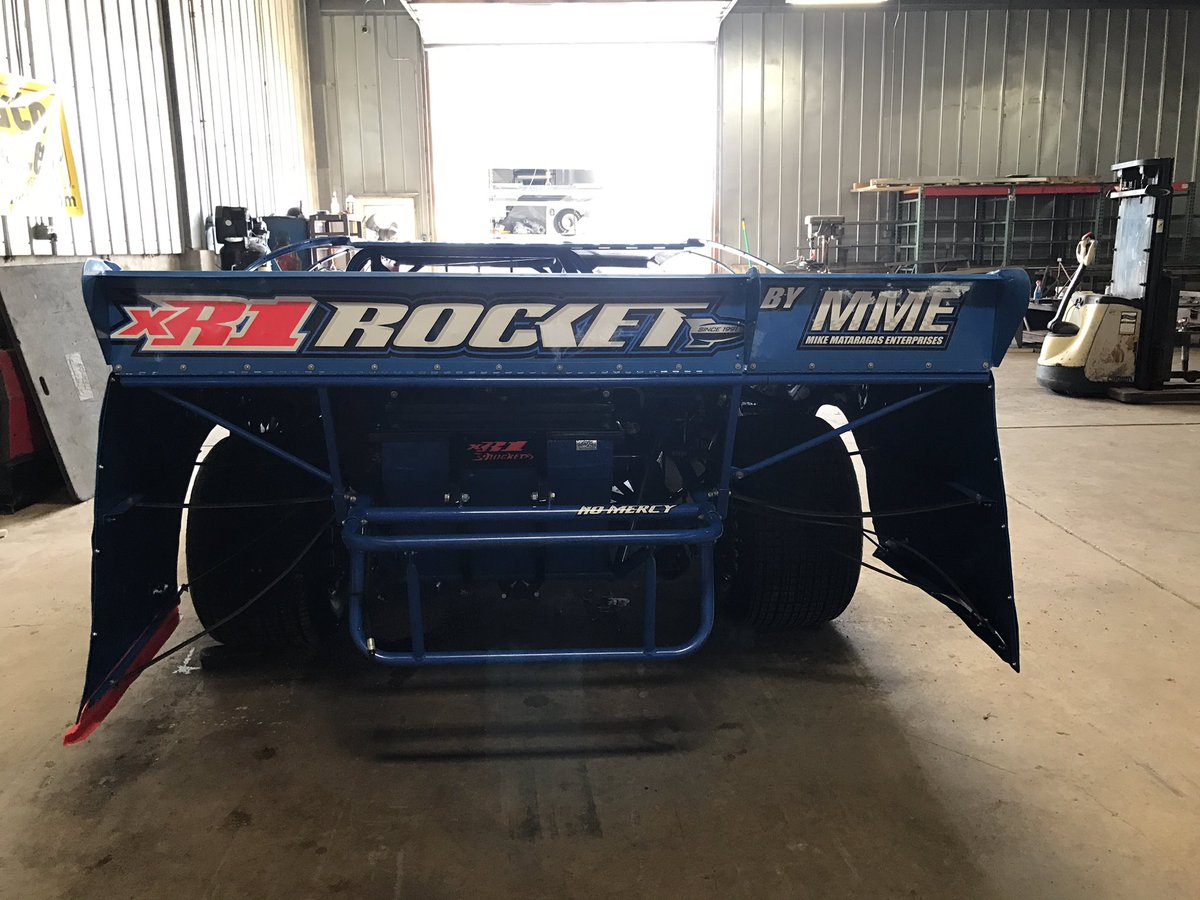 MMataragas's tweet photo. We have our XR1 ready to load for the races at Sycamore speedway tonight #XR1 #MME #nomercey https://t.co/xxruJmC0fO
