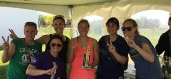 GraziellaSadler's tweet photo. We're #2!  But. ... #1 in fundraising for #sickkids and @Smiles4MilesZD https://t.co/m1QclD4WCR