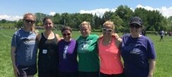 GraziellaSadler's tweet photo. We're #2!  But. ... #1 in fundraising for #sickkids and @Smiles4MilesZD https://t.co/m1QclD4WCR