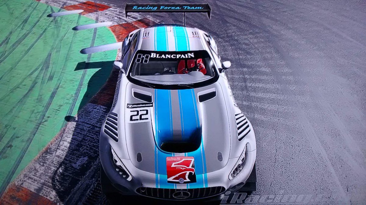 TeamRFT's tweet photo. Ce soir,@RFTGuyhom  sera sur #Iracing pour les @BlancpainGT avec la nouvelle livré de la team. #Simracing https://t.co/qM9afsXDBs