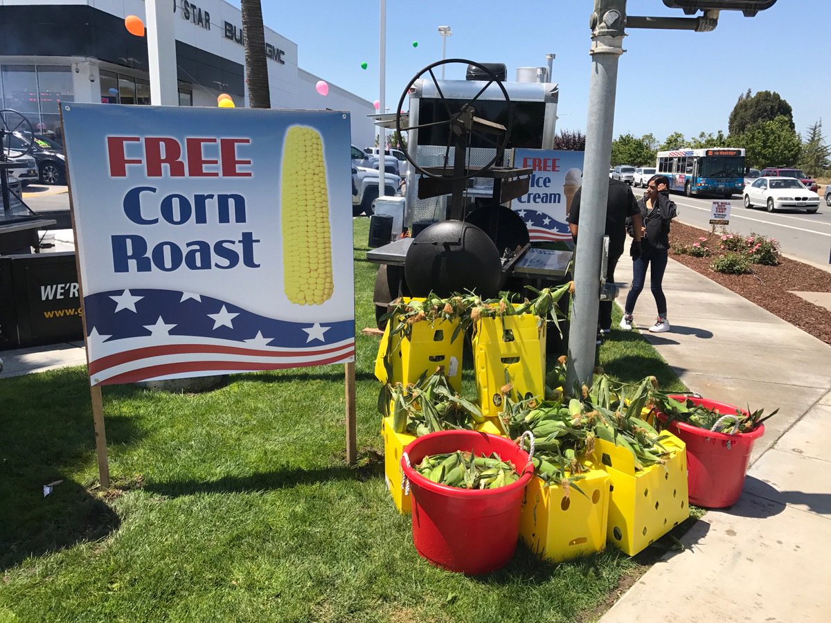 FREE BARBEQUE, FREE ICE CREAM, AND FREE CORN ROAST FOR MEMORIAL WEEKEND!!!
