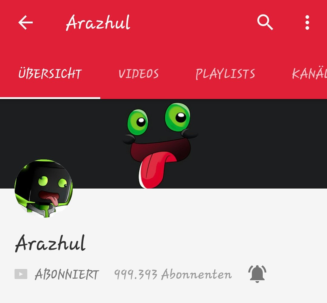 the4reapers's tweet photo. @ArazhulHD Ich gönn dir schon im voraus die 1000000 Abonnenten!
Danke für die Tollen Videos! :) https://t.co/SGODFO4WG9