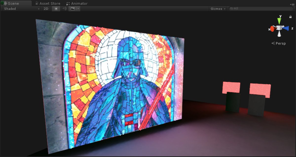 pigselated's tweet photo. Points used for importance sampling emissive objects. #hackweek2017 with @eric_heitz, @_Laurent #programmerart @unity3d @globalillumination https://t.co/vNs2aurleY