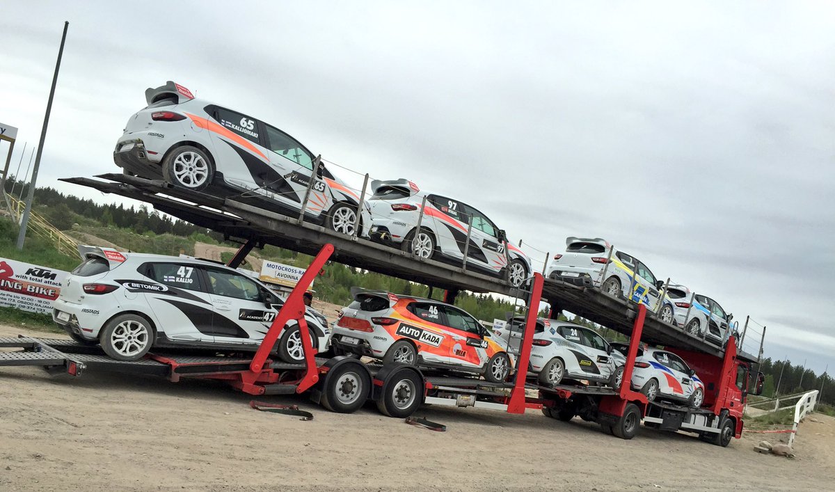 Thank you Hyvinkää, race 1 done. Next stop: workshop Turku, then race 2 at Honkajoki 17.6. #futureRXstars #RouteToWorldRX