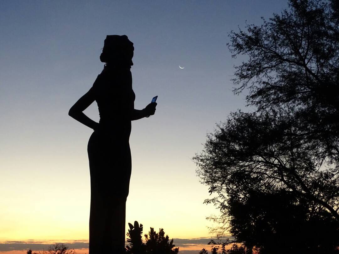 My ever so talented brother and I were goofing about earlier outside! I love that I get to experience such beauty everyday! ❤️ Bulawayo