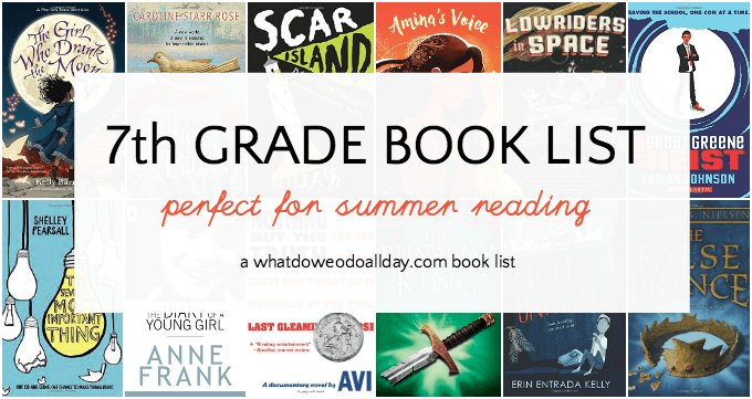 ncte's tweet photo. DIVERSE 7TH GRADE SUMMER READING LIST https://t.co/GoeNYWMBTL via @momandkiddo https://t.co/h2XERru3kz