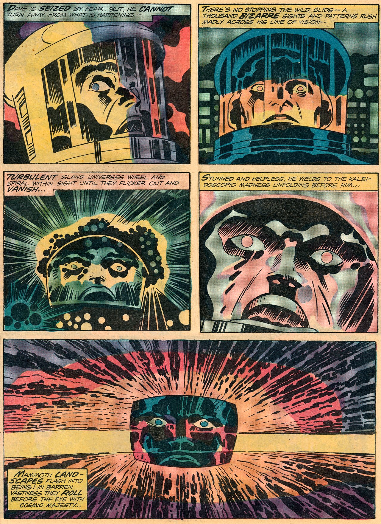 SciFi Art on X: Jack Kirby art from 2001 A Space Odyssey Marvel Treasury  Special, 1976 t.cotZSKQlLvuF  X