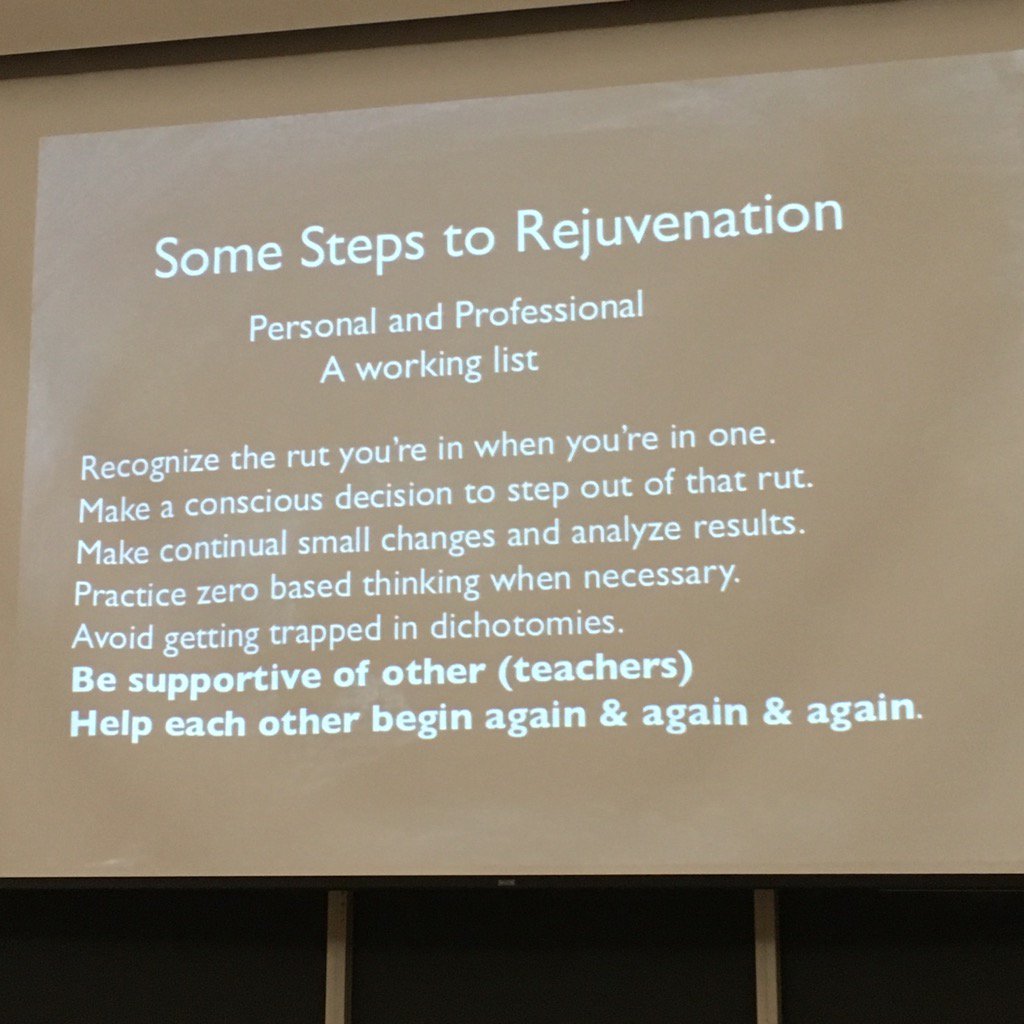 LanguageArtsSci's tweet photo. Learned these points frm @ChuckSandy #TOSCON17;plan to use these as lenses for everyday life @TESOLUofT @TESLOntario https://t.co/GUGlJJNuee