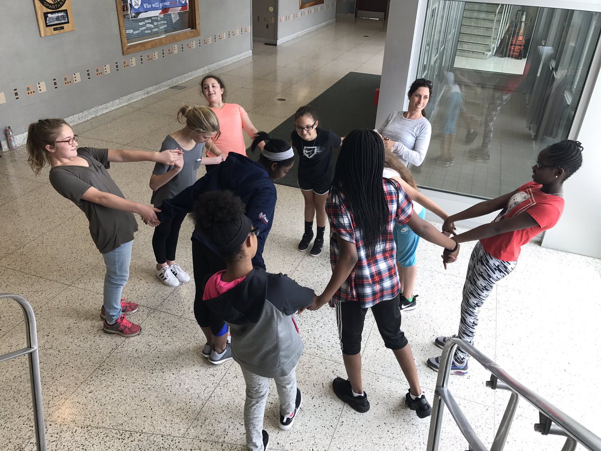 Heart and Sole girls learning how to work together and set boundaries #spartenpride#cantwaittorunmyfirst5k