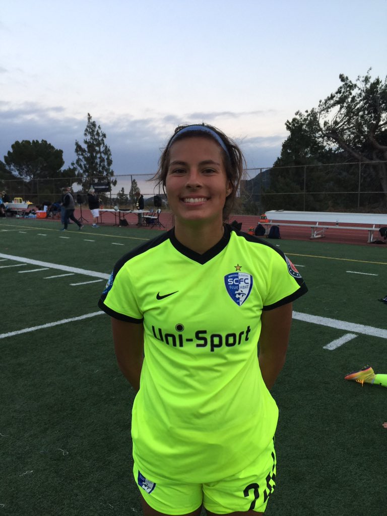 SCBlueHeat's tweet photo. Goals from Carolina Venegas (2) and Emily Madril (2) lead the way. Both are your Blue Heat Player of the Game. @UWSSoccer #roadtodos https://t.co/vQW78k3hW5