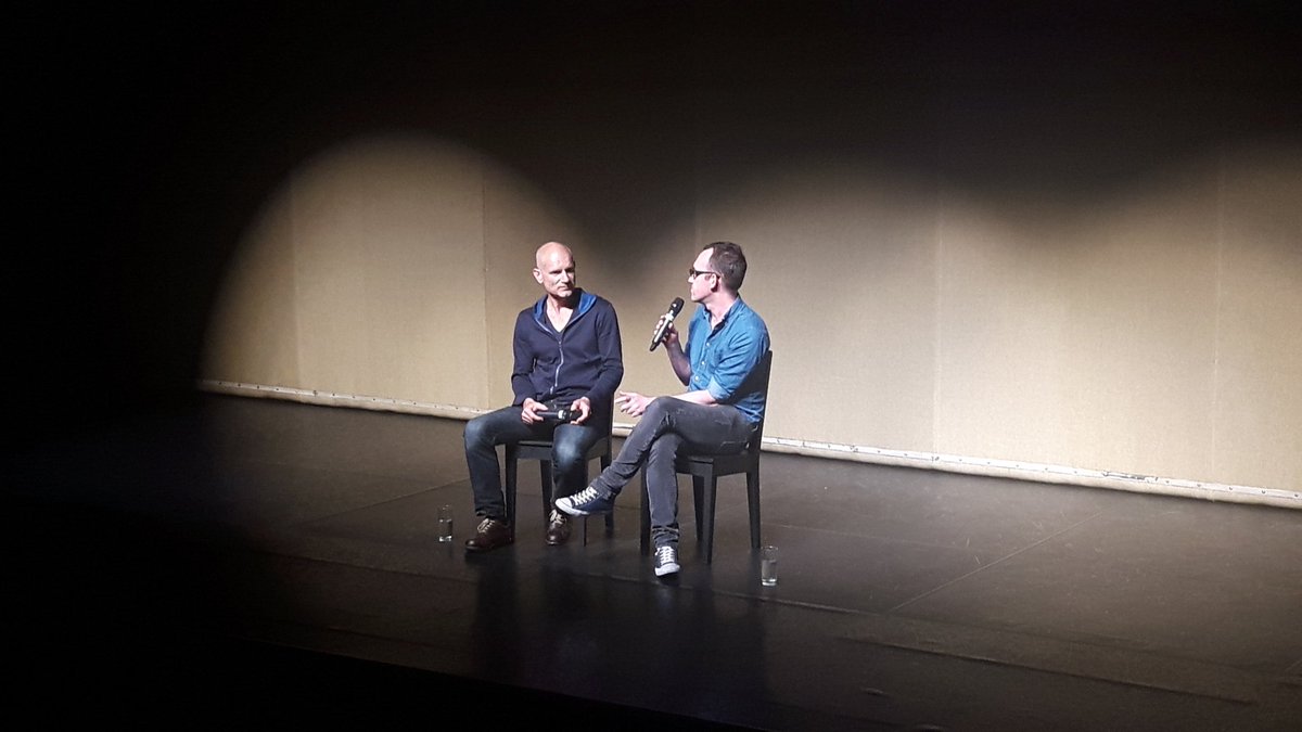 TheAquaticYogi's tweet photo. Thank you to @tomcreed1980 for his insightful Q&A with innovative choreographer #ChrisHaring @AbbeyTheatre @DublinDanceFest #DeepDish 🍉 https://t.co/7yfKXa7WnF