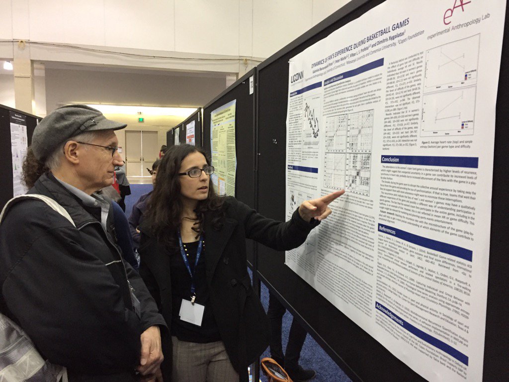 xygalatas's tweet photo. Gabriela presenting our latest research at #aps17bos #aps2017bos https://t.co/uiCQySzeft