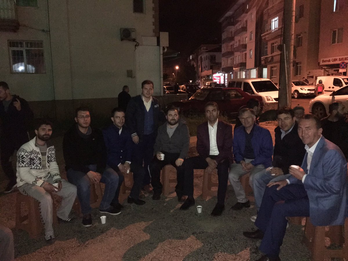 Çaylar Bizden Programı Kapsamında Bu Akşam Teravih Namazı Sonrası Karamanlı Mah Yeşil  Camiindeydik.