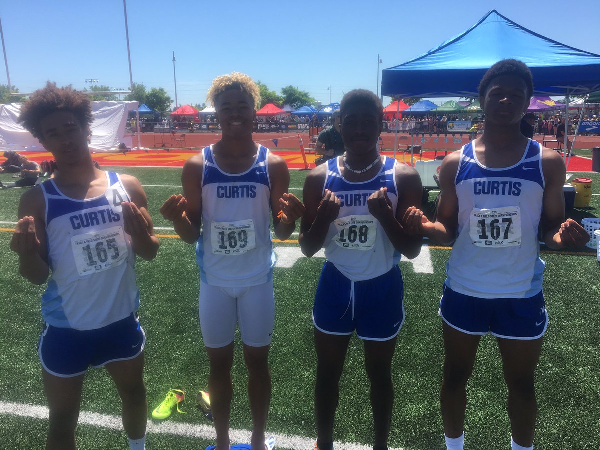 Curtis High 4A 4x100m State Champs! <a href="/KING5Sports/">KING 5 Sports</a> #wastatetf <a href="/wiaawa/">WIAA</a>