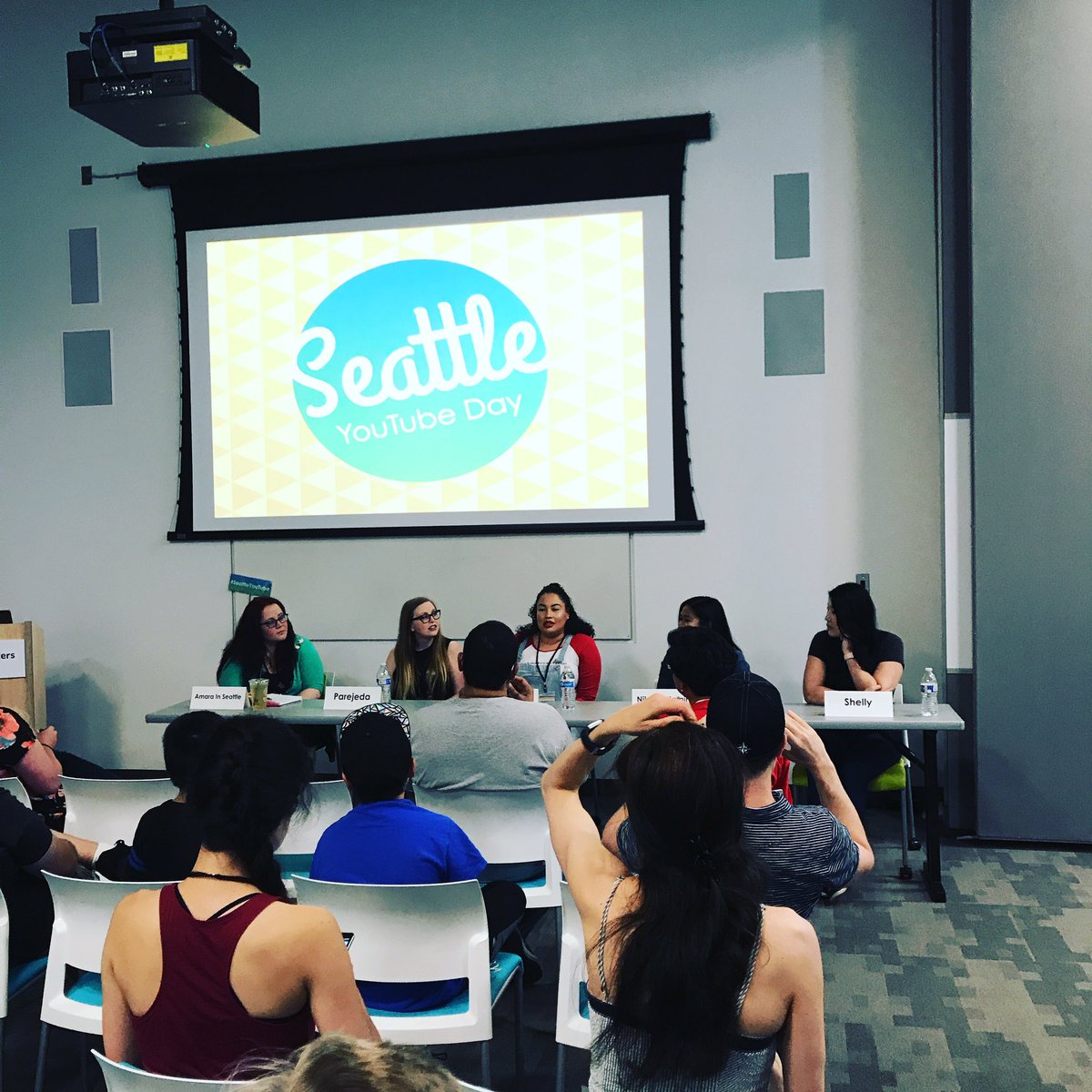 JPenaStudio's tweet photo. @CaponDesign #SeattleYoutubeDay #youtube #tycreators #livingconputermuseum #artistsoninstagram #diyseattle  #youtube https://t.co/MZdkHv4pfw