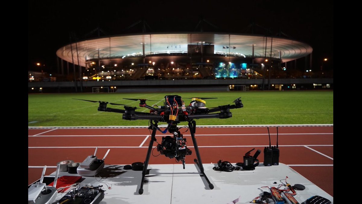 Live drone #stade de france to Night #sky008 # alpha7s2