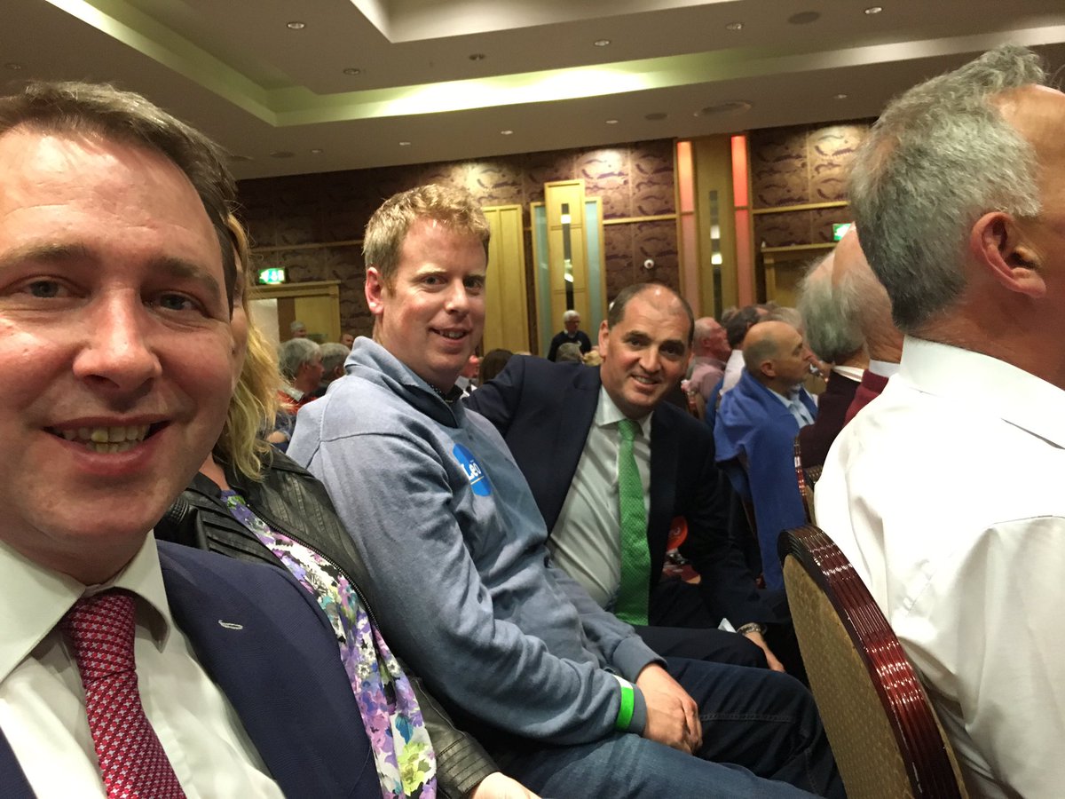 joecareytd's tweet photo. A strong back row here at the #FG Leadership Debate in Ballinasloe tonight @campaignforleo @PaulKehoeTD @pconnaughton001 https://t.co/TI6l6gTrJm