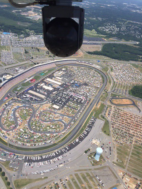 AerialPilot's tweet photo. Over @charlottemotorspeedway today for @nascaronfox @nascar #hisense4ktv300 #wingedvision Back again tomorrow! https://t.co/P5bo5Riuvj