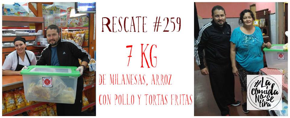 PlatoLlenoPss's tweet photo. Rescate #259!
El donante Multiexpress pidió rescate de 7kg de riquísima comida de rotisería. Voluntarios lo llevaron a un Hogar☺️☺️☺️ https://t.co/BnaiyFNBqf