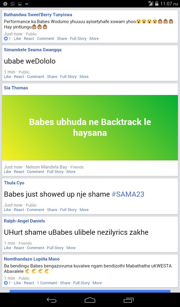 MbeneSihle's tweet photo. 😂😂👏 Babes Deserves Stiff Shit Se1818 Qha Qwaba! #SAMA23 https://t.co/ucSX5wvfw4