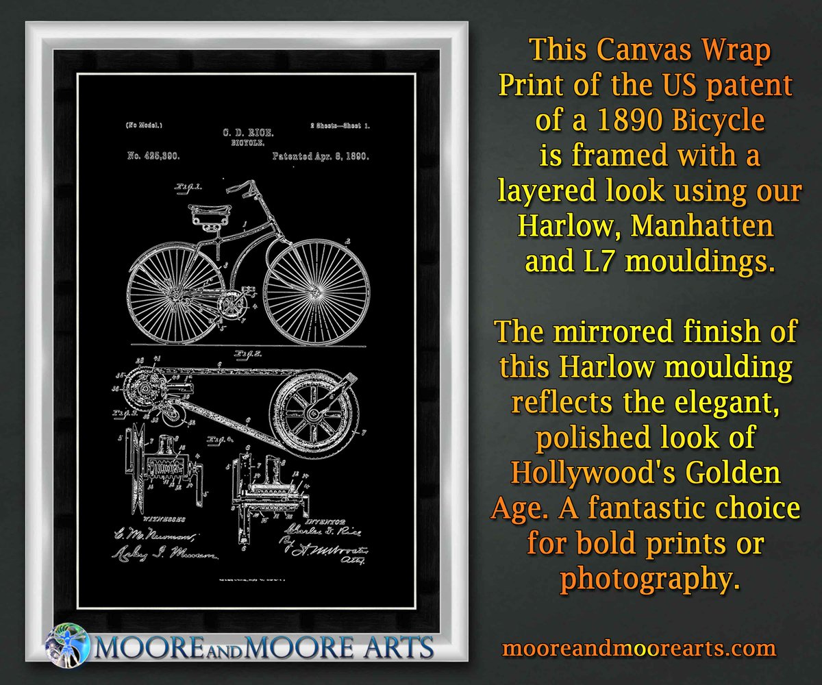 Perfect gift for office or home! mooreandmoorearts.com #Bicycle #Bikeclub #Adventuresports #Bicycletrails Bicyclist  #canvasprint