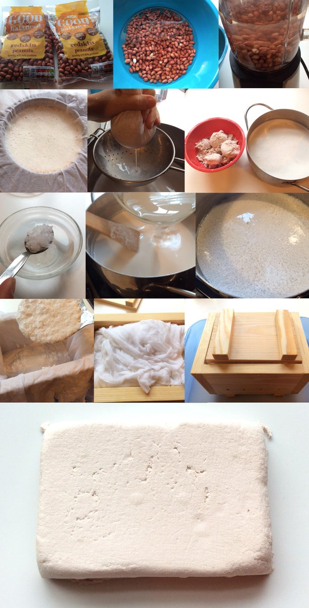 Ready for something different? Here comes Nufu: Peanut Tofu. Same process, different tofu. Definitely worth a try!