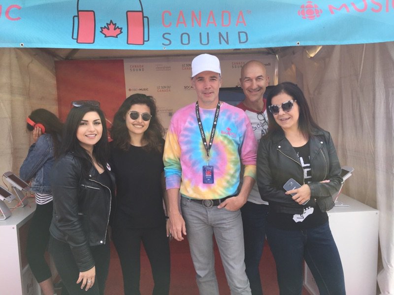 Venez nous voir nous sommes en direct du #CBCMUSICFEST toute la journée !!!