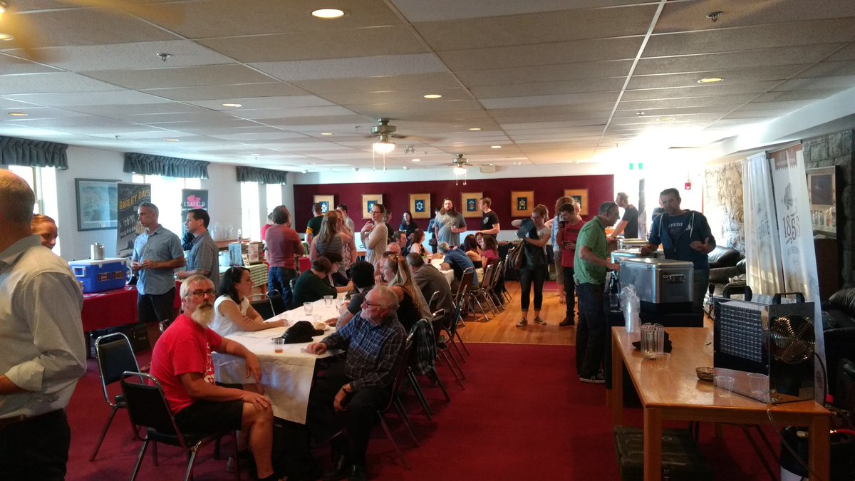 Well under way at Sudz &amp; Cider