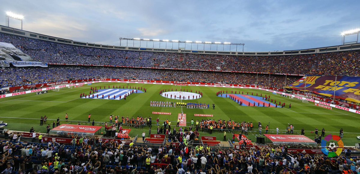 LaLiga's tweet photo. ❤️ Gracias por TODO, Vicente Calderón. 😢 https://t.co/PHZiXAflf6