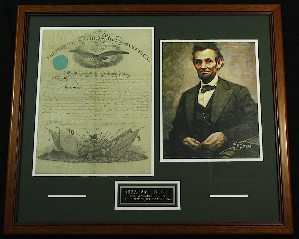 Signed Abraham Lincoln document from Civil War up for sale bit.ly/2qnzRRI https://t.co/FKJsBNddgn