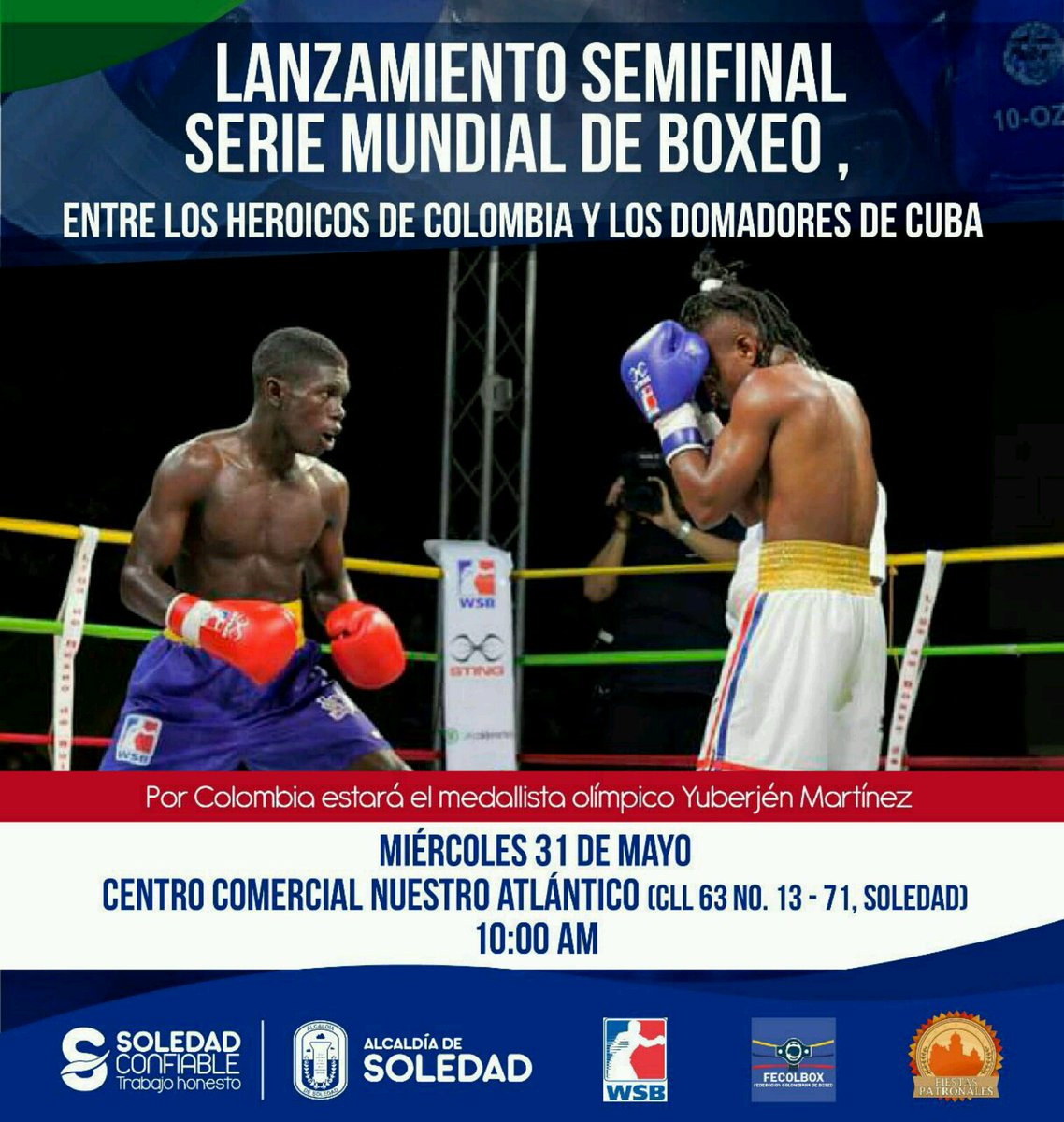 Los esperamos en el #CCNUESTROATLANTICO <a href="/JOAOHERRERA84/">JOAO HERRERA OLAYA</a> <a href="/FECOLBOX/">Federación Colombiana de Boxeo</a> <a href="/Coldeportes/">Coldeportes</a> <a href="/OlimpicoCol/">Comité Olímpico COL</a>