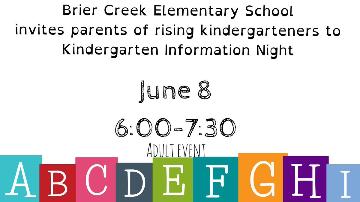 BCES_K's tweet photo. #wearebriercreek https://t.co/scgAF3Cg78