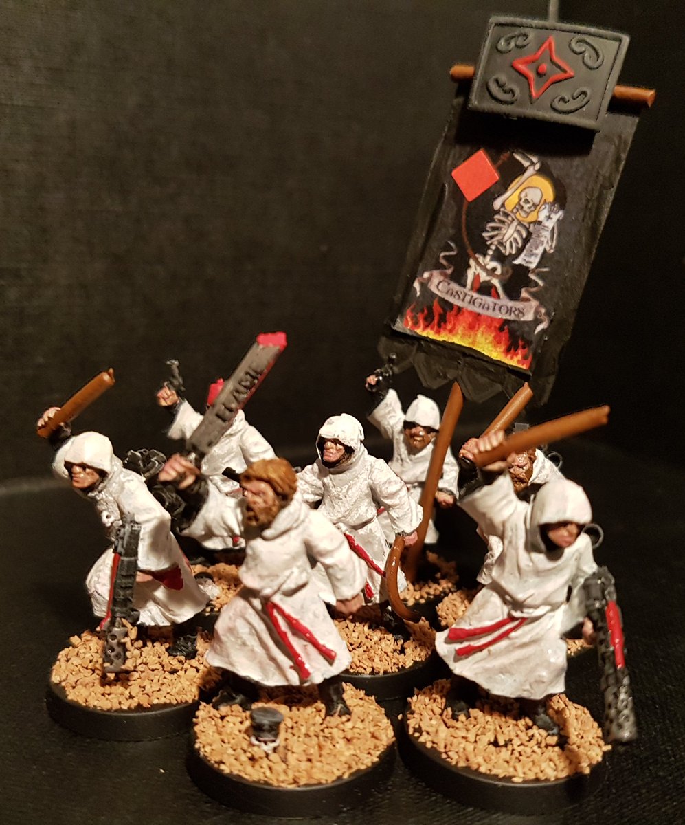 Tengushee's tweet photo. Purge the underhive with fire! #redemptionists #necromunda https://t.co/o1APDbvY2H