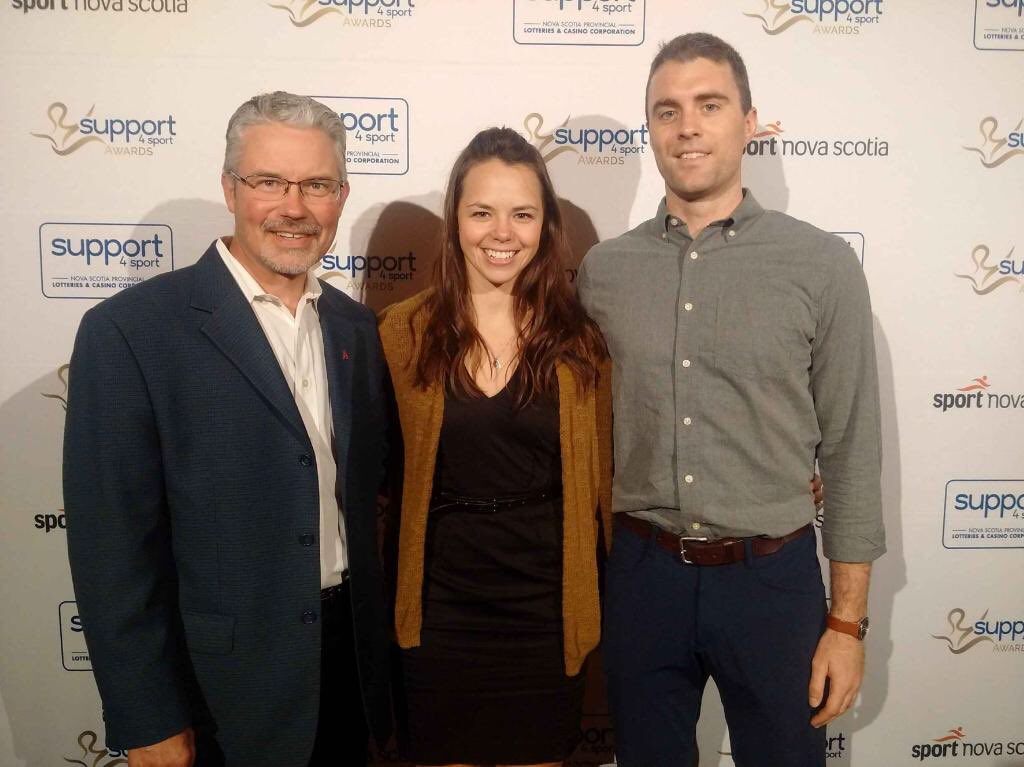 Congrats to <a href="/AcadiaVball/">Axewomen Volleyball</a> head coach Michelle Wood named Sport Nova Scotia volunteer volleyball coach of year at <a href="/support4sport/">Support4Sport</a> awards