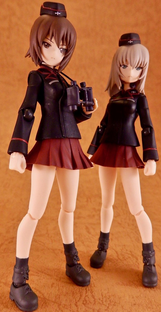 figma西住まほ＆逸見エリカ セット到着。 強く優しいお姉ちゃんと勝気
