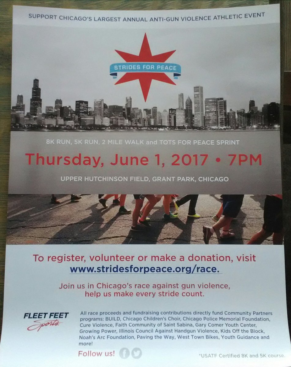 Pavingthewaypj's tweet image. Coming Up this Week
#Stridesforpeace
#WearOrange