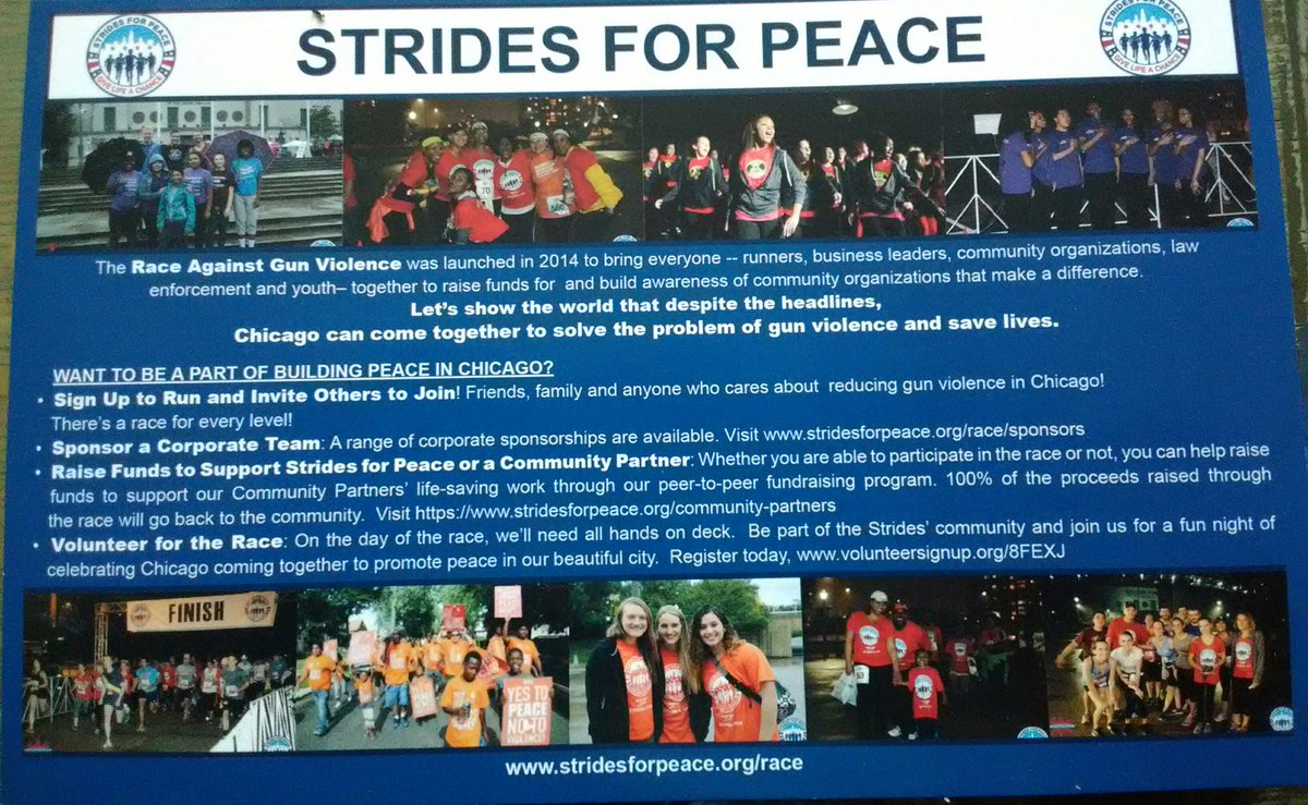 Pavingthewaypj's tweet image. Coming Up this Week
#Stridesforpeace
#WearOrange