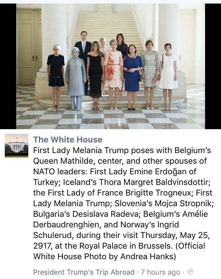 White House refuses to list Luxembourg First Husband in photo of spouses. What's wrong with these people? I'm disgusted.