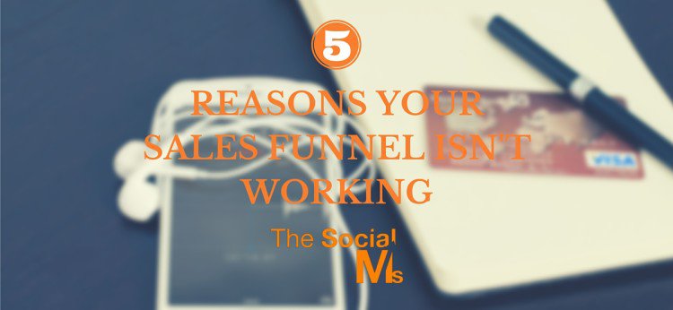 5 Reasons Your Online Sales Funnel Isn't Working sumo.ly/jLah
