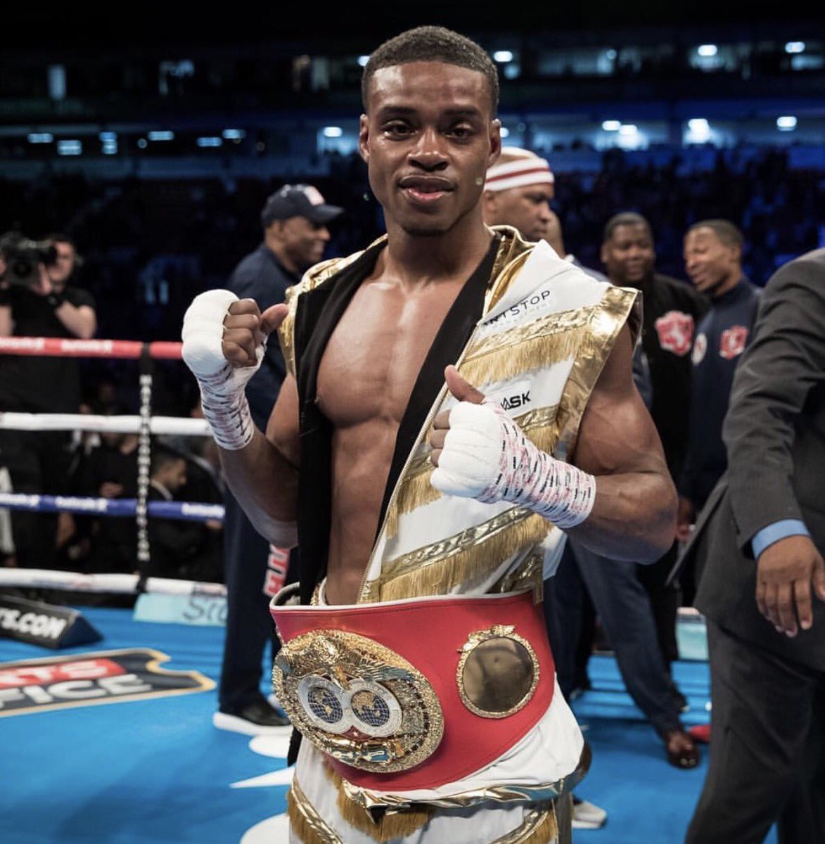 ErrolSpenceJr's tweet image. HARD WORK ALWAYS PAYS OFF!! #StrapSeason #AndTheNew