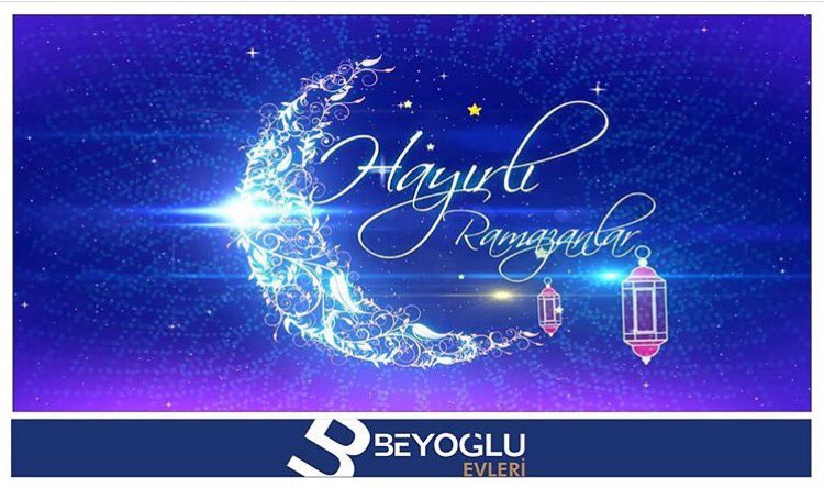Beyoğlu Evleri Ailesi Olarak Hayırlı Ramazanlar Dileriz.
