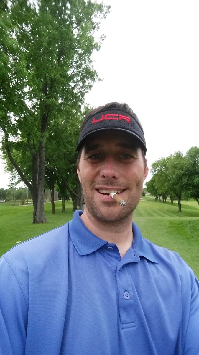JimmyKnMT's tweet photo. Made a couple of birdies wearing this today. #UCR #UsedCarRicky #dealerteamwork @UsedCarRicky @sstapes @emiltsch @dealerteamwork1 https://t.co/gpEhPXl5Dk