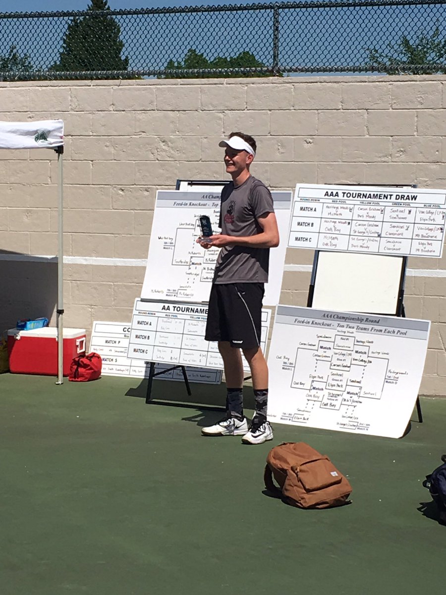 TClerkson's tweet photo. Kodiak stars cleaning up individual awards at the provincials. #kodiaktennis https://t.co/bdKtA4kwNV