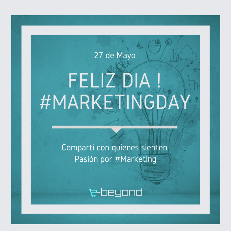 ebeyondarg's tweet image. Feliz día a quienes sentimos pasión por trabajar en Marketing en Argentina. #marketingday #marketingonline #diadelmarketing