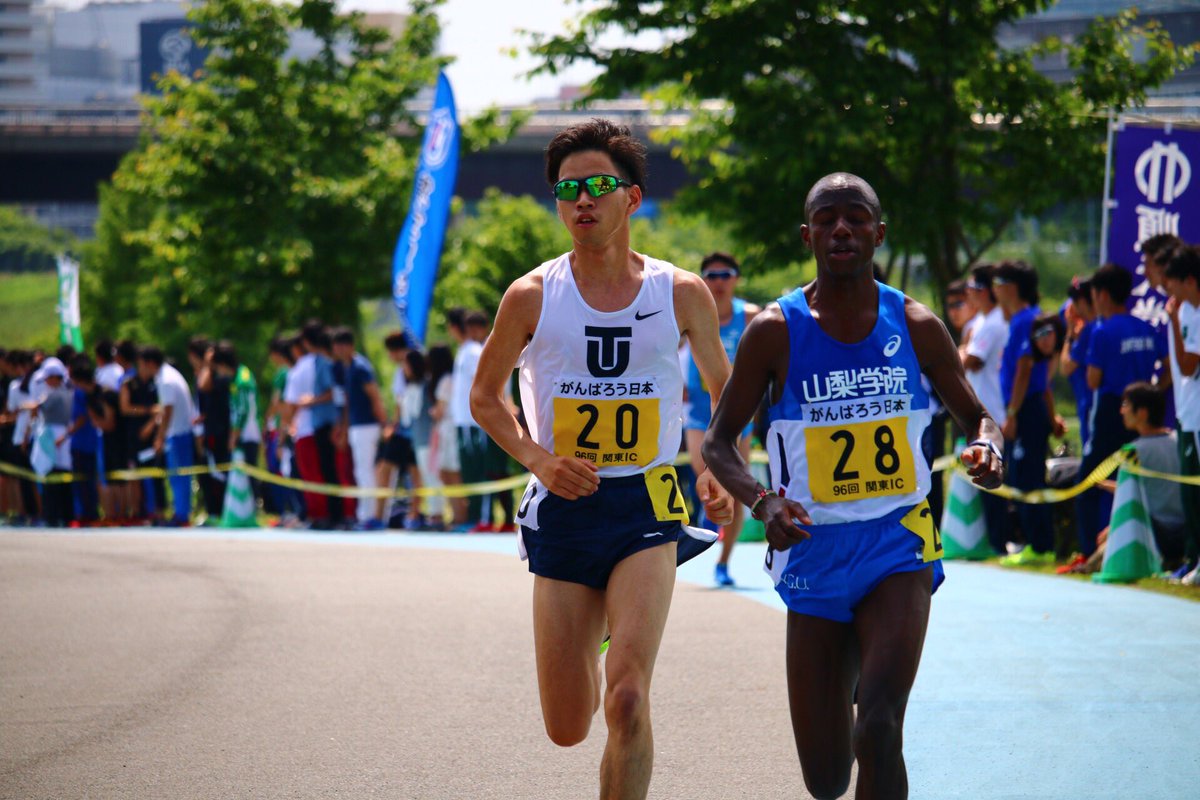 陸上photo 関東インカレ17 ハーフマラソン 日産スタジアム 新横浜公園