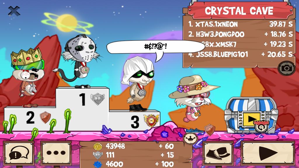 IIkurruptionII's tweet photo. Want to catch an L? #funrun2 #dongdoo #xmsk7 #BluePig101 https://t.co/qr68DoVrvj