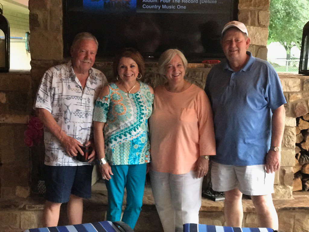 I have the cutest parents and in-laws!!   Blessed beyond measure.   Wonderful examples of marriage and life.